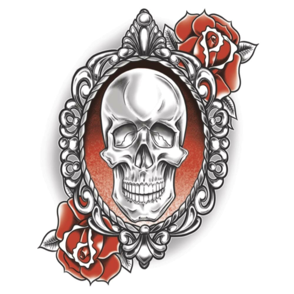 【新品】INK / Tattoo / Gothic Skull / タトゥー 鬼スカル #skull #oniskull #skulltattoo #tattoo #ink #freehand