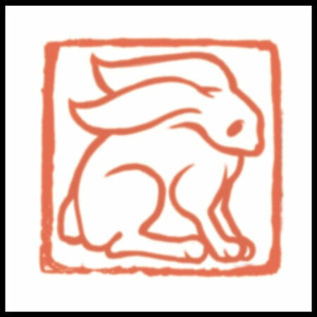 Zodiac Rabbit - Temporary Tattoo
