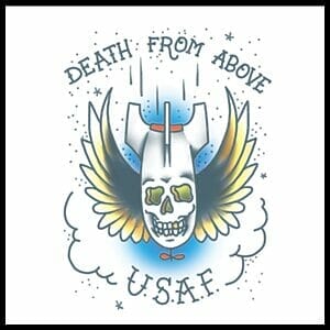 Death From Above - Temporary Tattoo