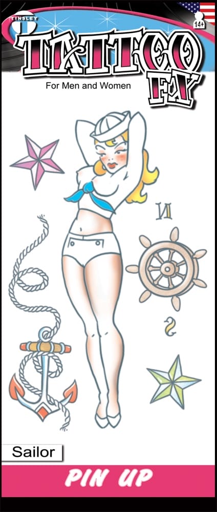 Sailor - Temporary Tattoo