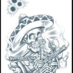 Pancho – Temporary Tattoo By Tinsley Transfers