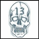 Skull - Temporary Tattoo