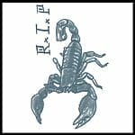 Tinsley Transfers Scorpion – Temporary Tattoo