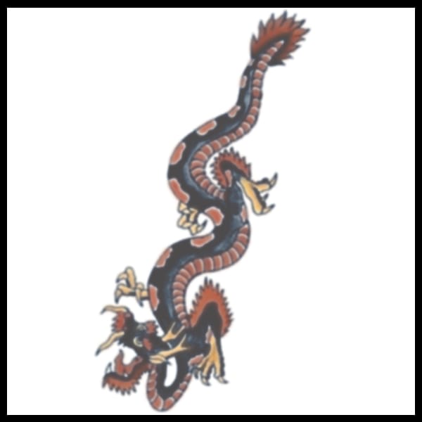 Tattoo-individual-VINT1930-dragon Dragon Tattoo