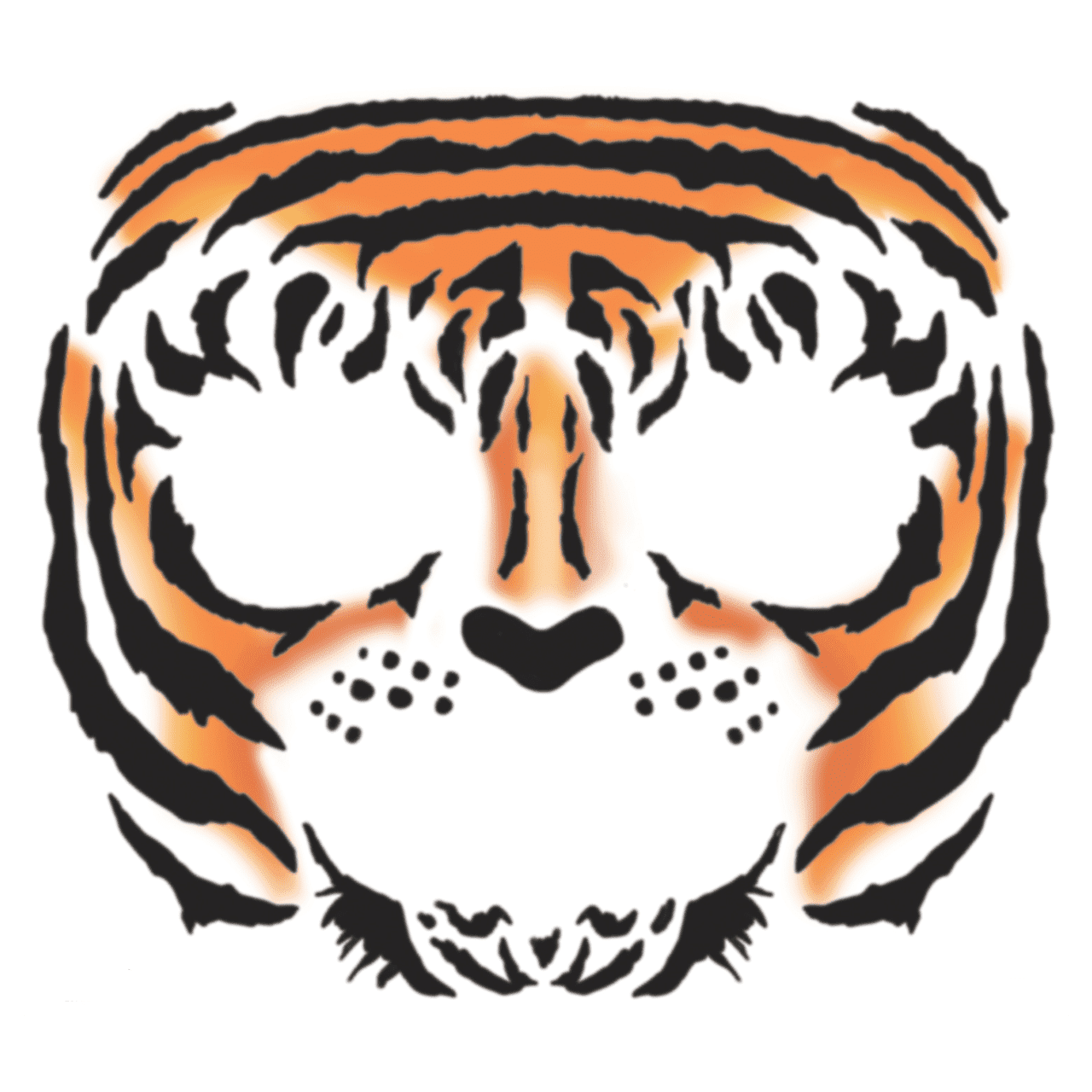 Best Tiger Temporary Tattoo Face For Men & Women - Tinsley Transfers